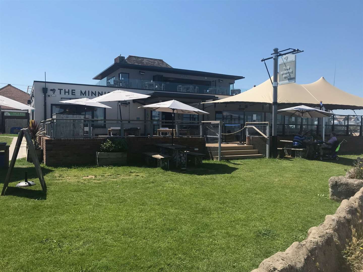 The Minnis Bay pub (or 'Bar and Brasserie' to give it its full title)