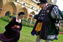 Tudor festival at Rochester Castle