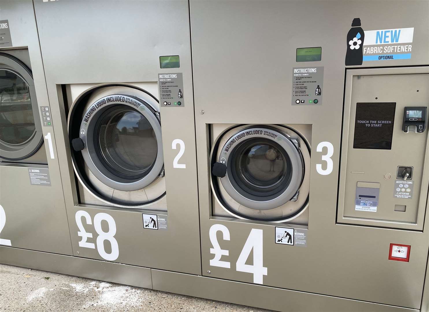 A Revolution Laundry self-service laundrette in Ashford. Picture: Barry Goodwin
