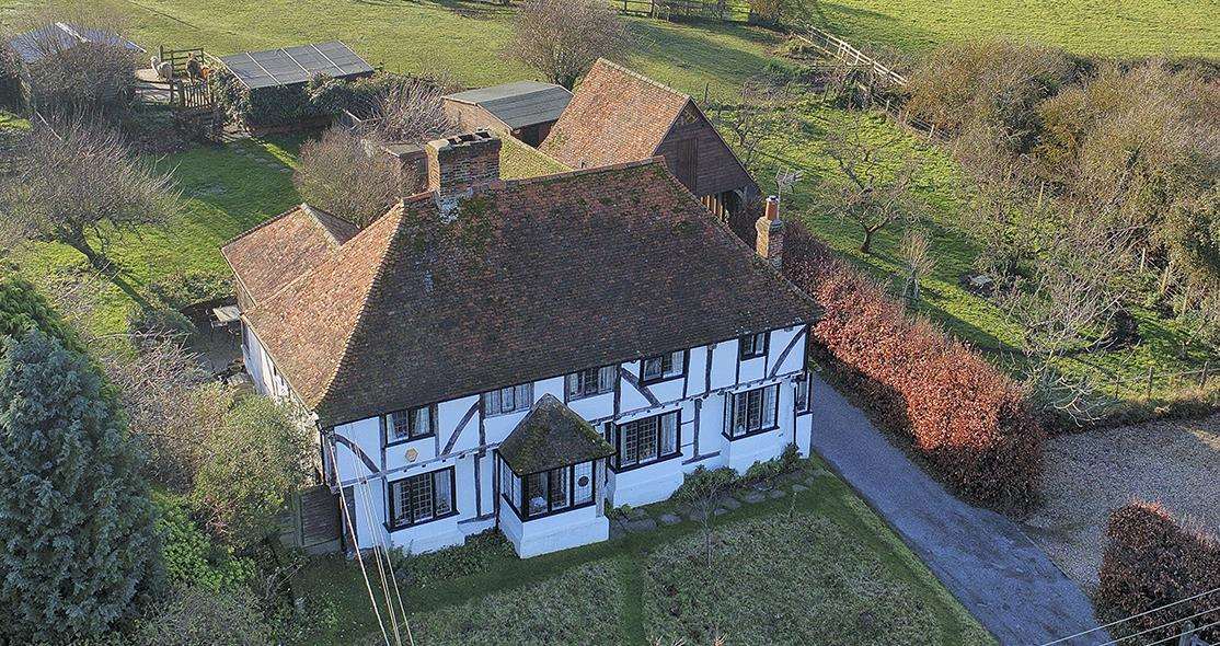 Key Cottage has exposed beams and fireplaces