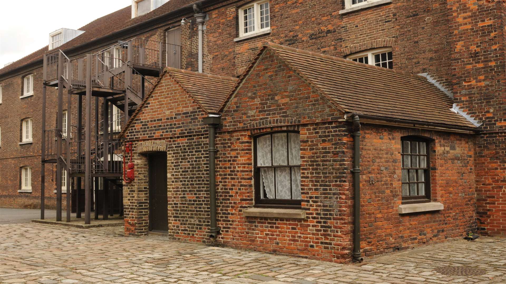 Chatham Historic Dockyard is often used in period street scenes