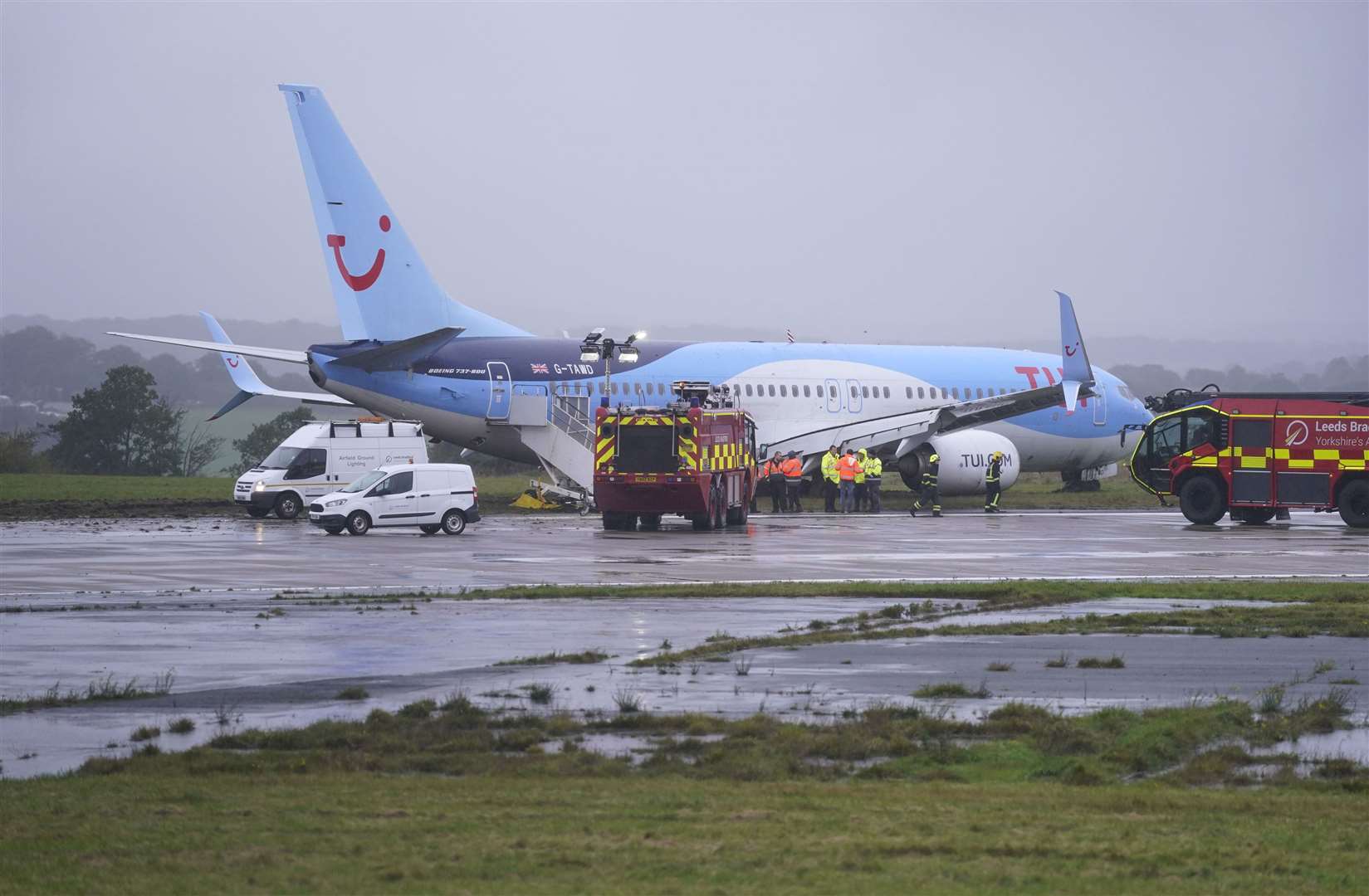 Emergency services attended the scene (Danny Lawson/PA)