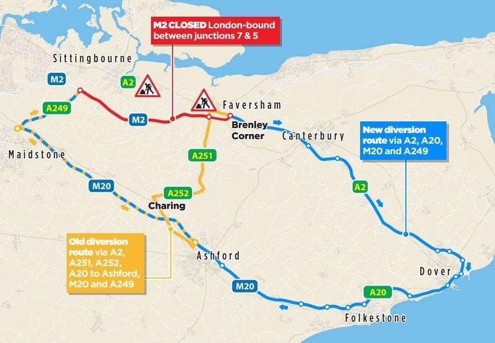 M2 Roadworks Closures Have Been Postponed Amid Port Of Dover Traffic   0SE4U0GD4RJL8HWHMCDJ 