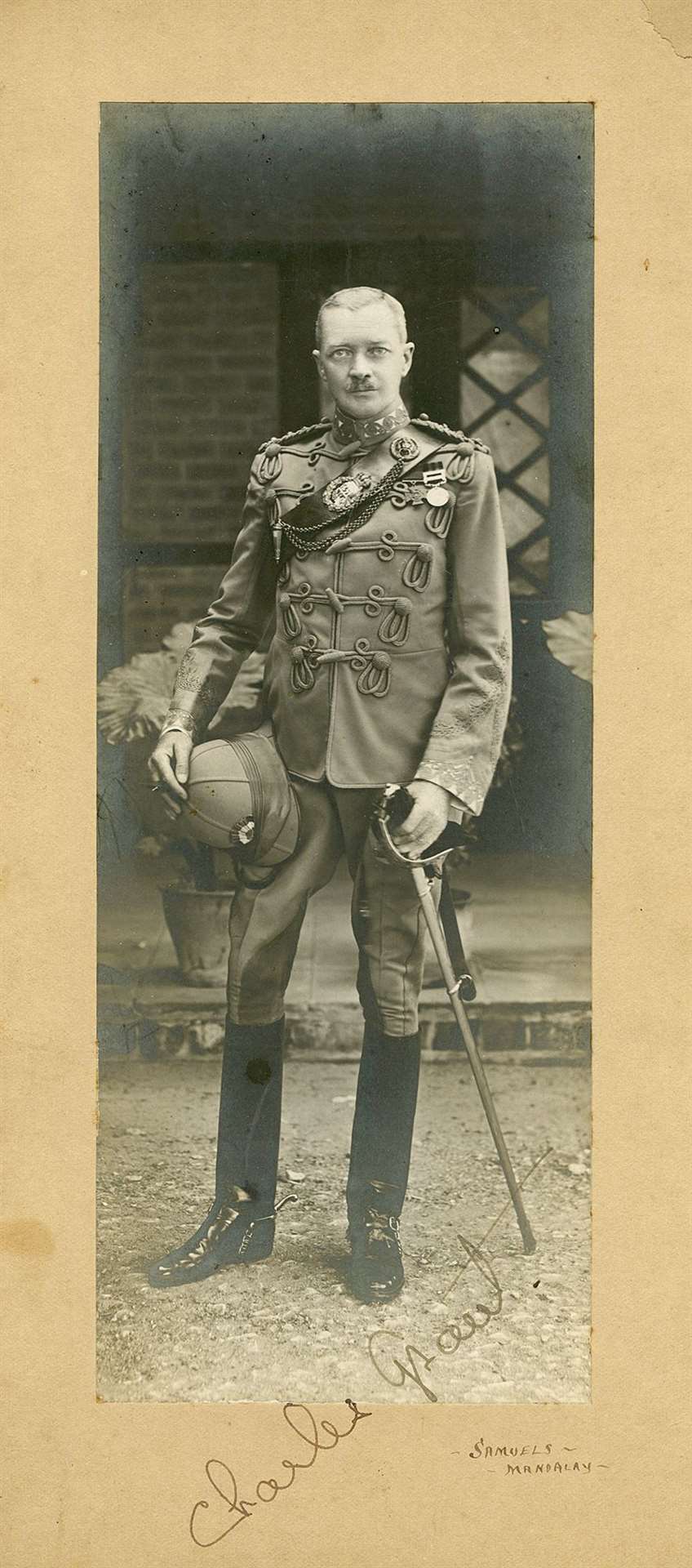 Colonel Charles Grant in uniform (Dix Noonan Webb/PA) 