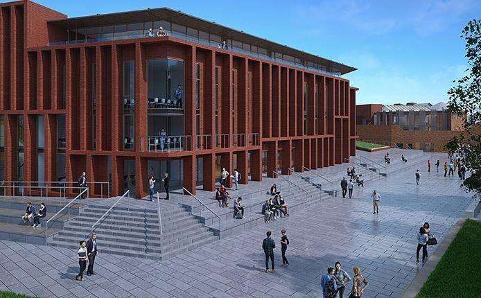 How the new teaching and research building will look at the Christ Church University campus (3477784)