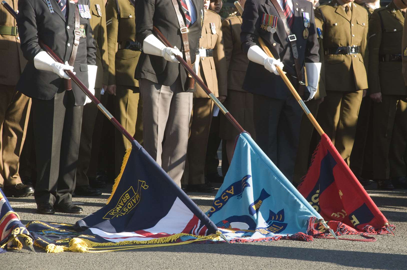 The Remembrance Day Parade and Service, Maidstone. Photo: Rob Canis