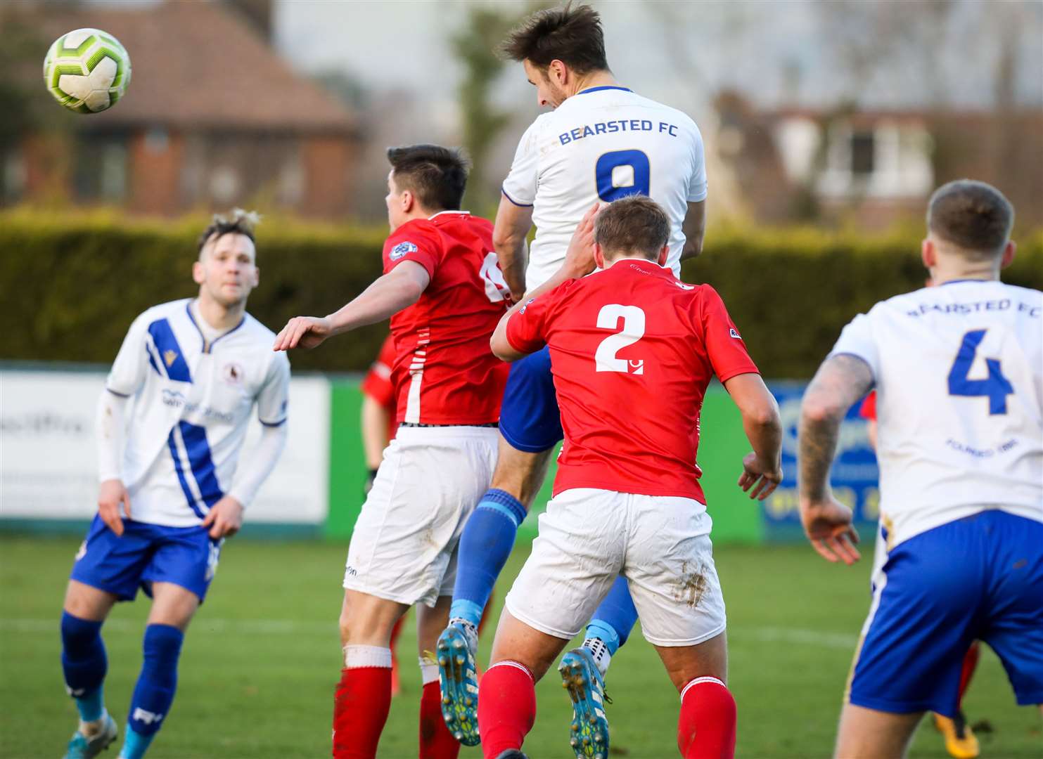 Andy Irvine - scored twice in the FA Cup against Peacehaven. Picture: Matthew Walker FM42183517