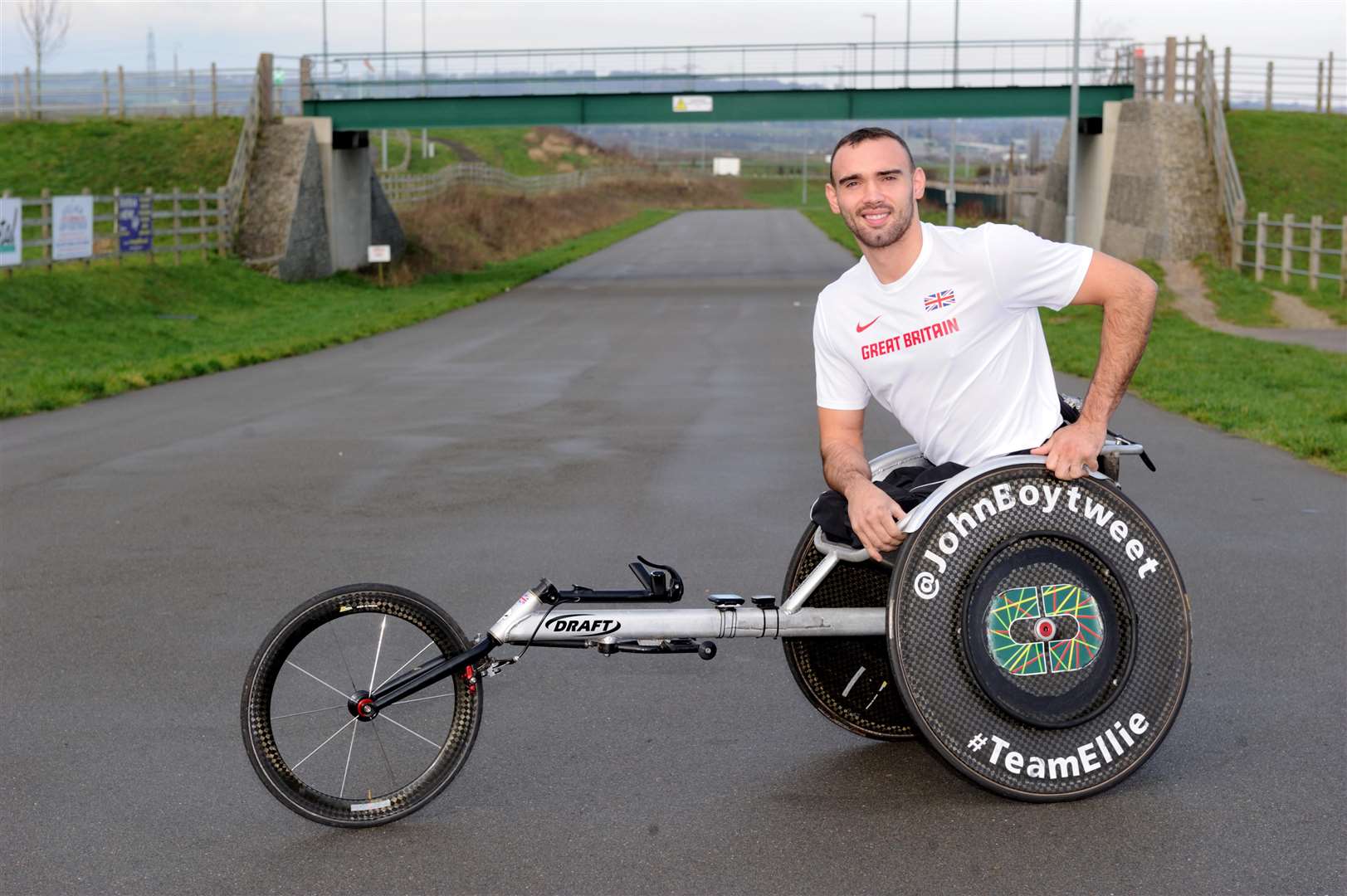 GB Wheelchair athlete John Smith.