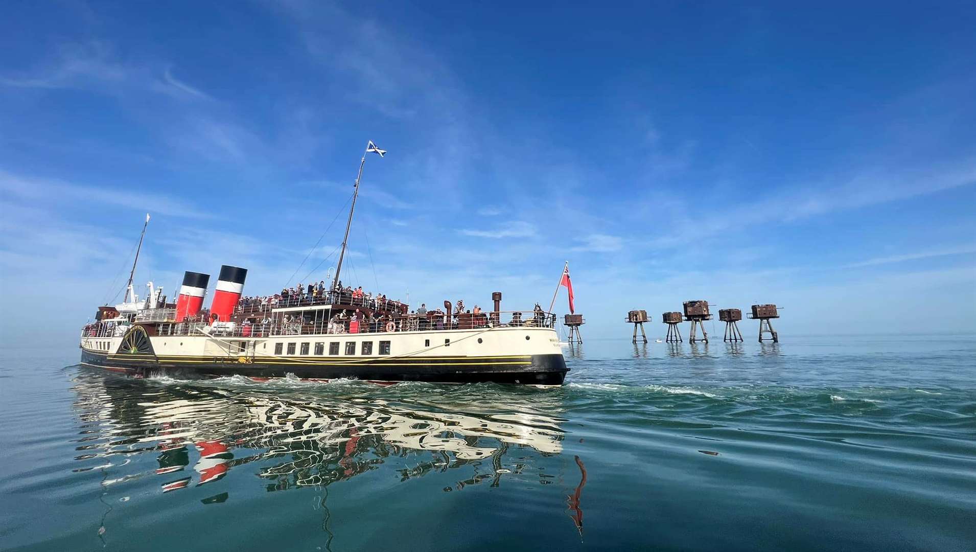 Paddle steamer Waverley returns to Kent for a series of themed cruises this autumn. Picture: Waverley Excursions