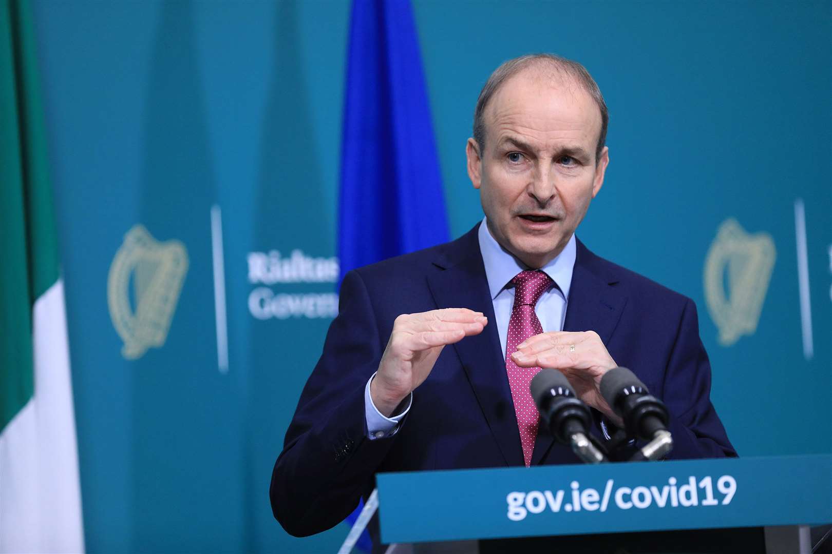 Taoiseach Micheal Martin says he ‘fervently’ hopes there will be a deal (Julien Behal Photography/PA)