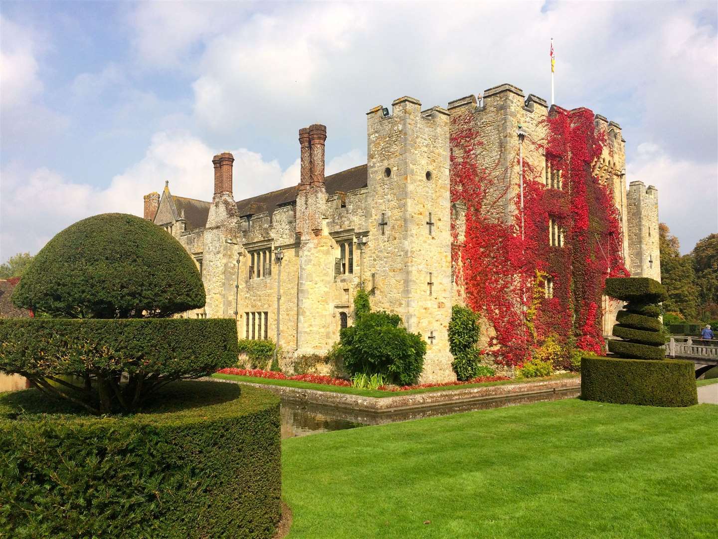 Hever Castle in Autumn. Picture: Vikki Rimmer