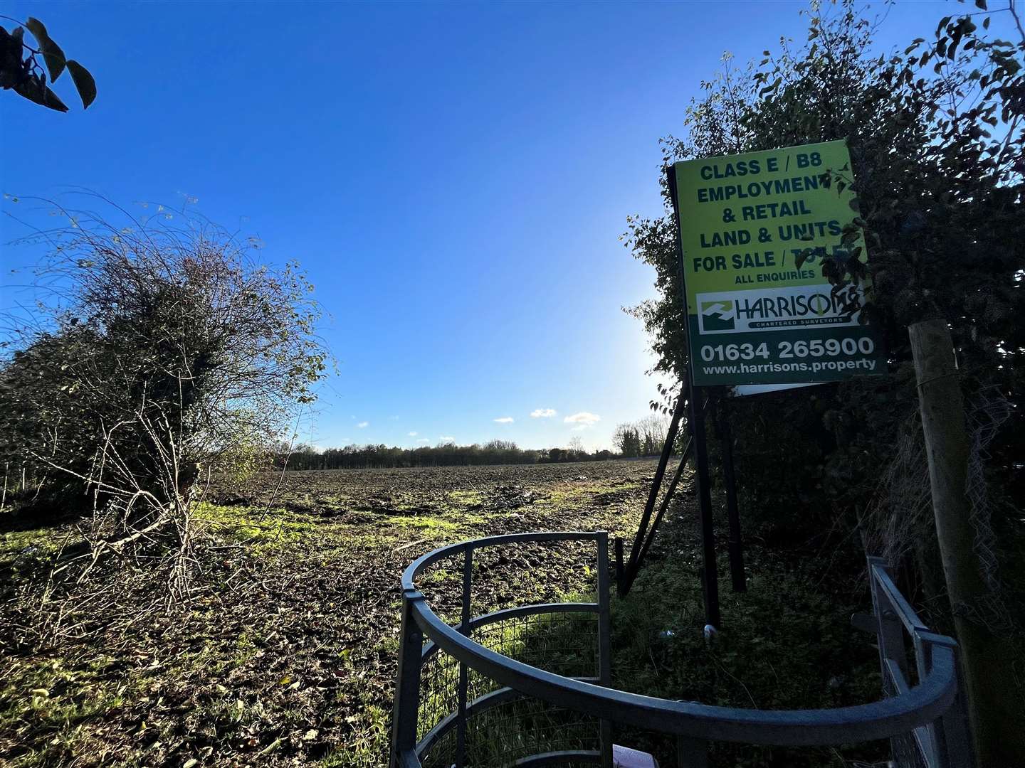 An outline planning application has also been put in for 120 homes