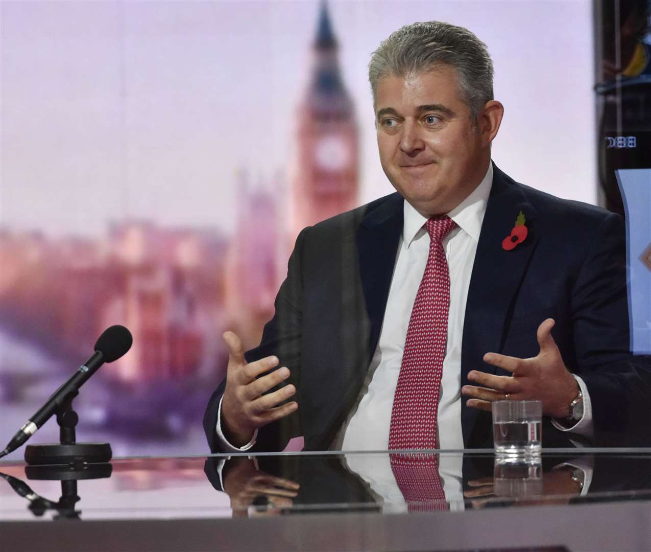 Northern Ireland Secretary Brandon Lewis insisted the Government is providing support despite not extending free school meals provision (Jeff Overs/PA)