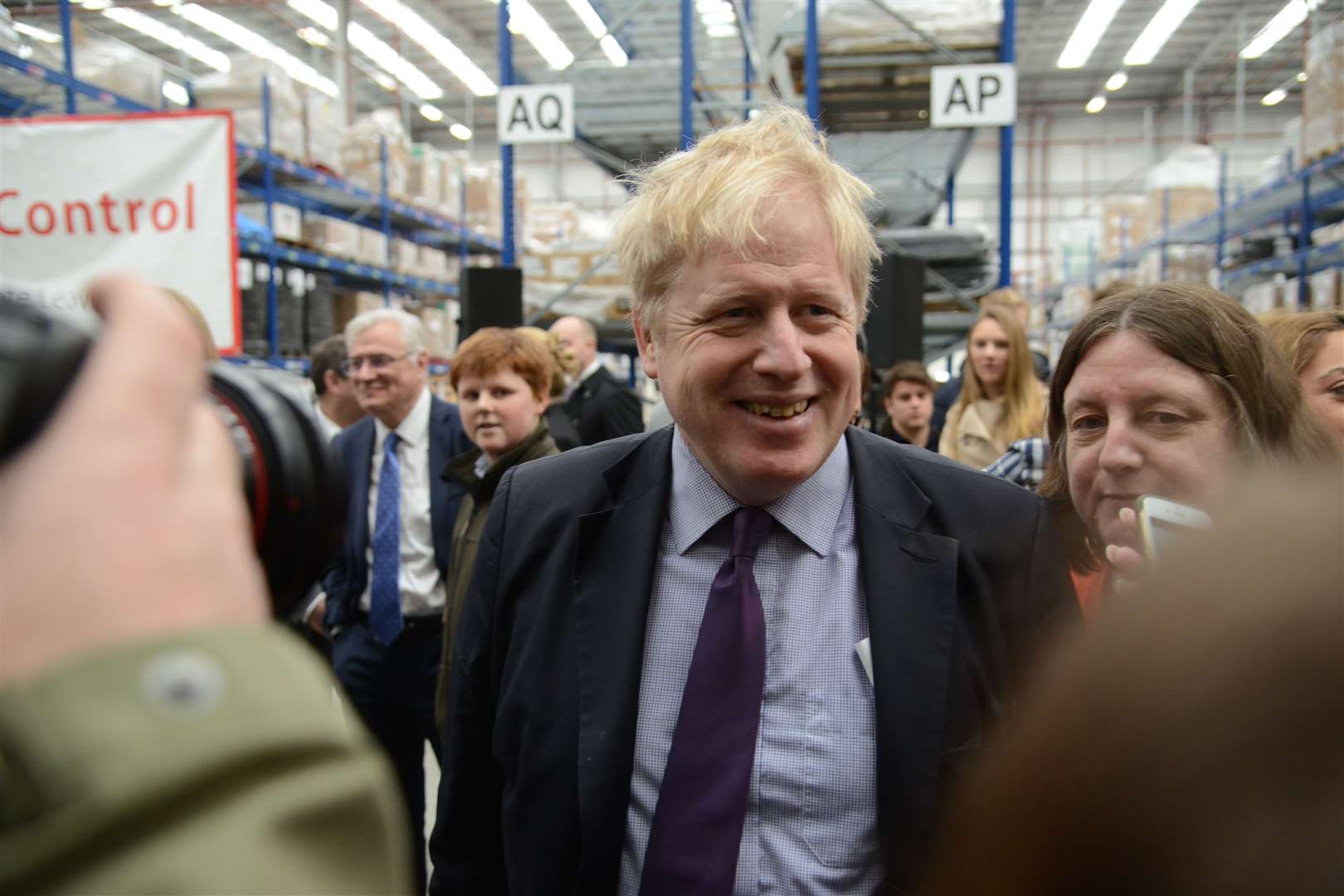 Boris Johnson was Mayor of London at the time of his visit to Dartford. Pic: Gary Browne