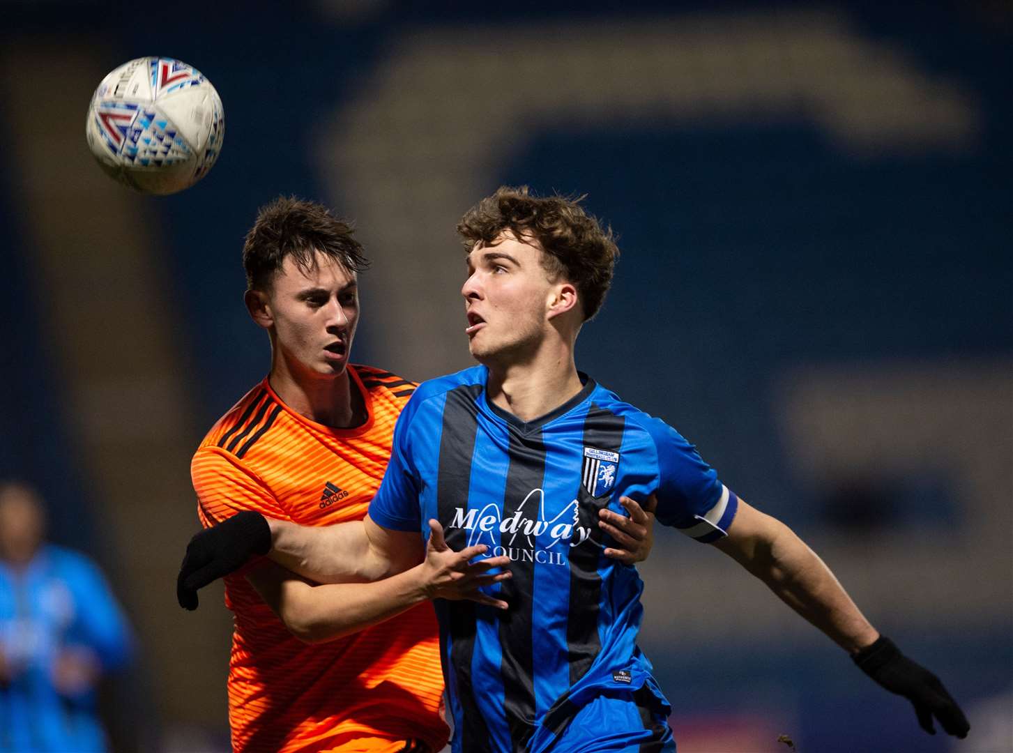 Young Gillingham forward Roman Campbell Picture: Ady Kerry