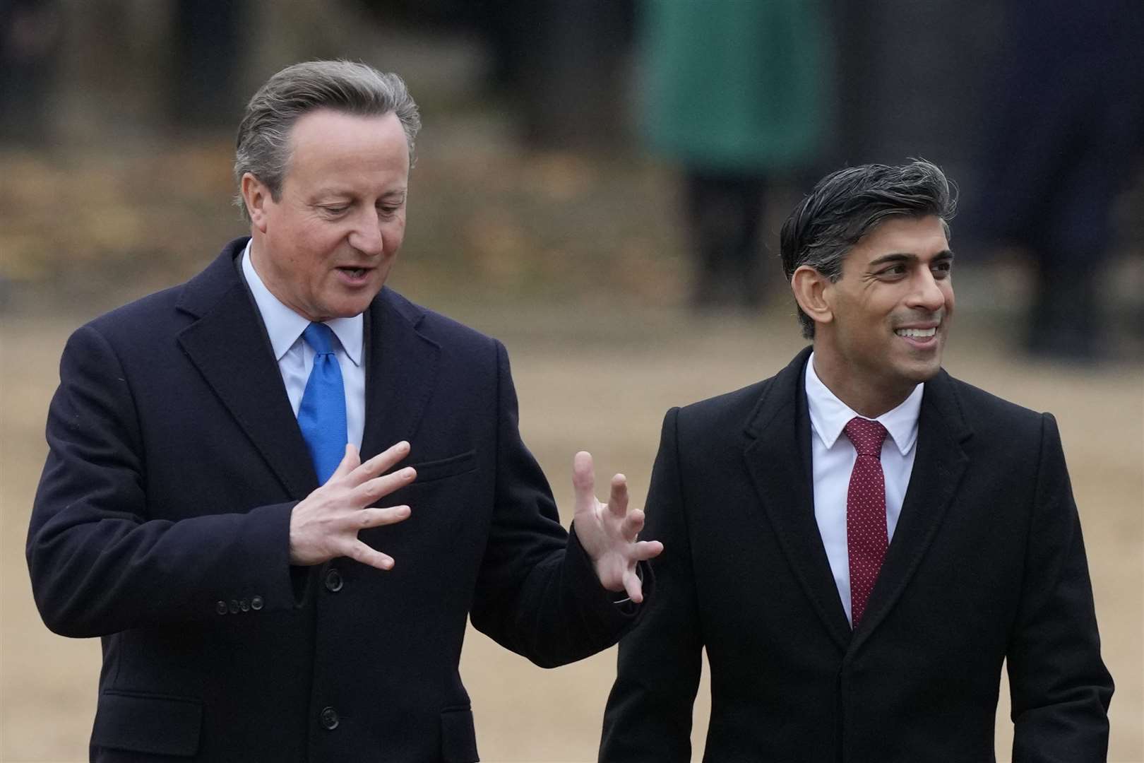 Lord Cameron has returned to the front benches after seven years out of Parliament (Frank Augstein/ PA)