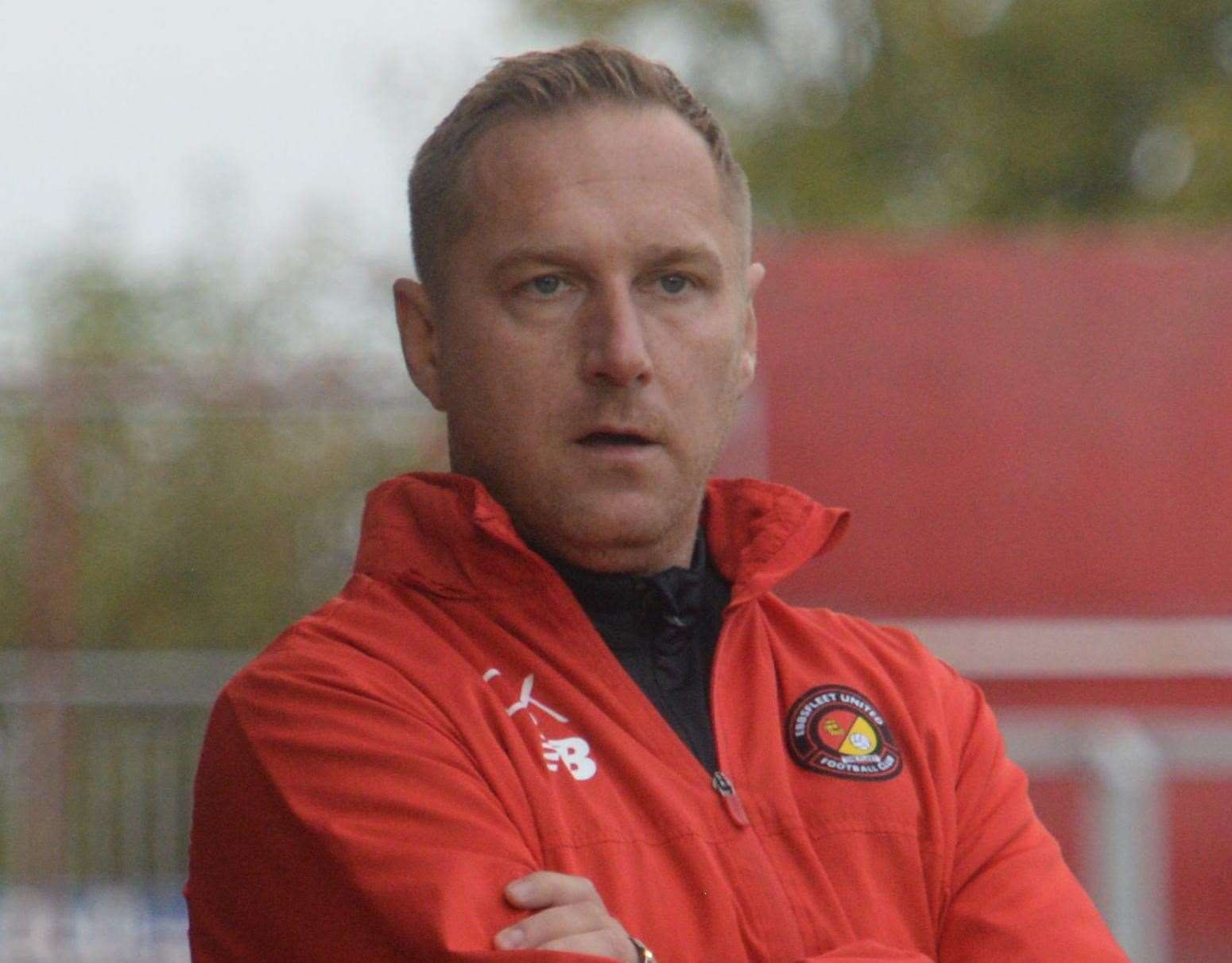 Ebbsfleet manager Dennis Kutrieb. Picture: Chris Davey