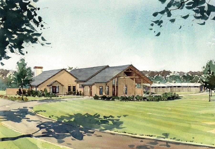 How the new crematorium planned for Herne Bay could look. Picture: Westerleigh Group