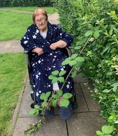 Pensioner Margaret Sullivan, 85, is fearful of leaving her home due to overgrown thorns and bad lighting in her street