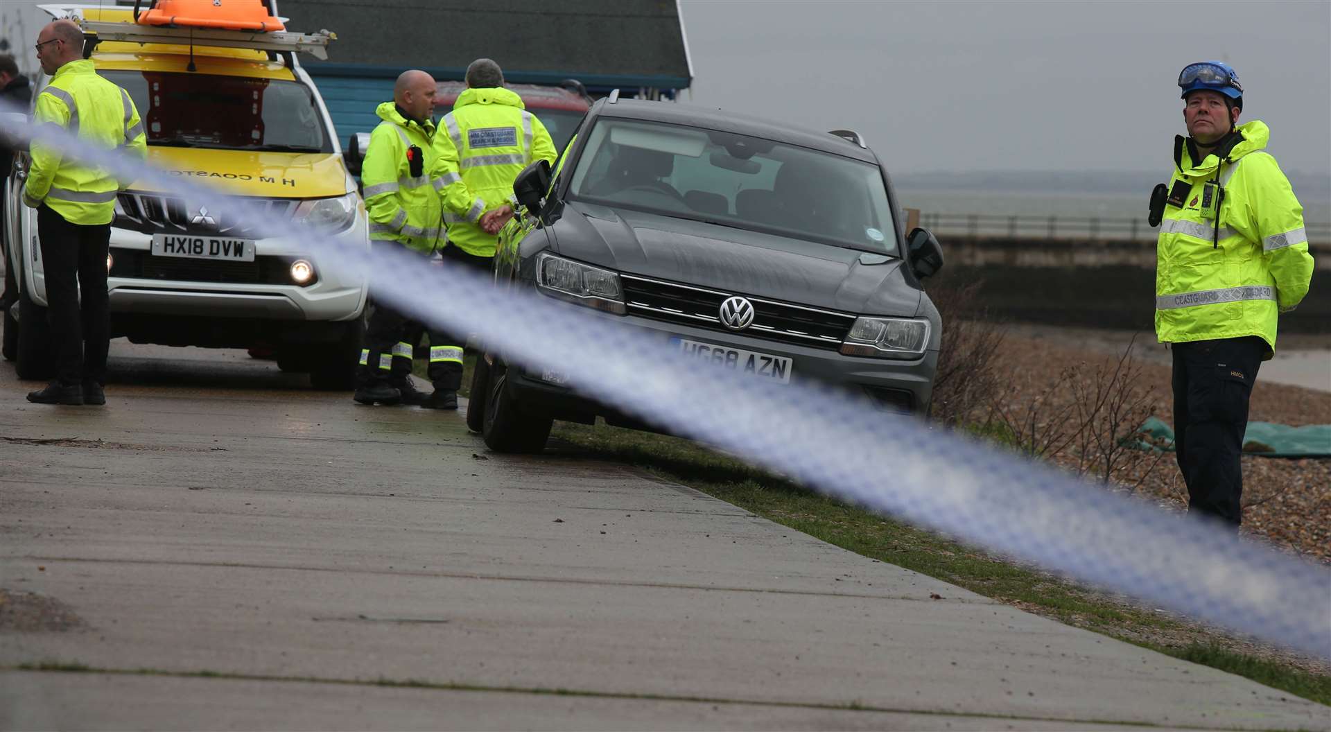 Emergency services at the scene in Herne Bay. Picture: UKNIP