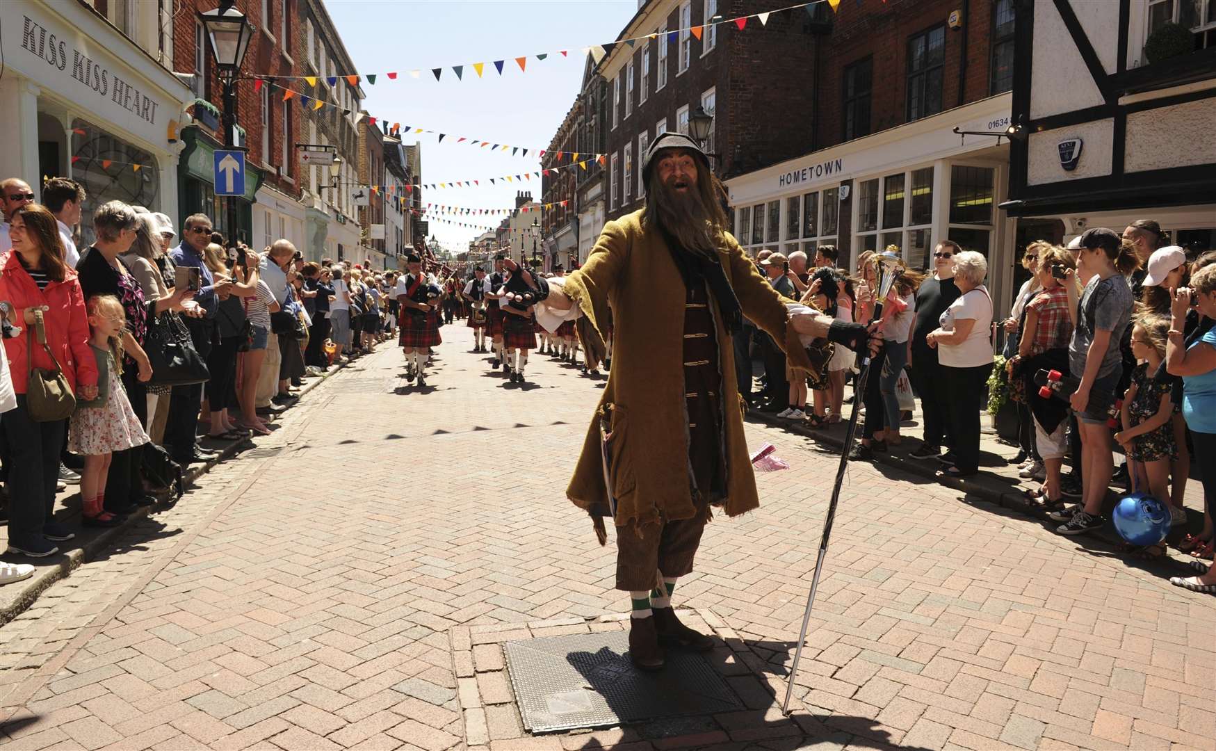 The High Street, Rochester comes alive for the Dickens Festival