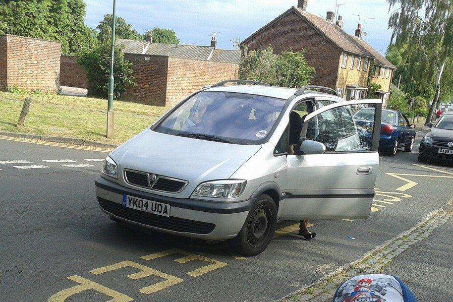 Concerned dad Jim Richards snapped people parking their cars outside Manor Road Community Primary School and put them on Facebook