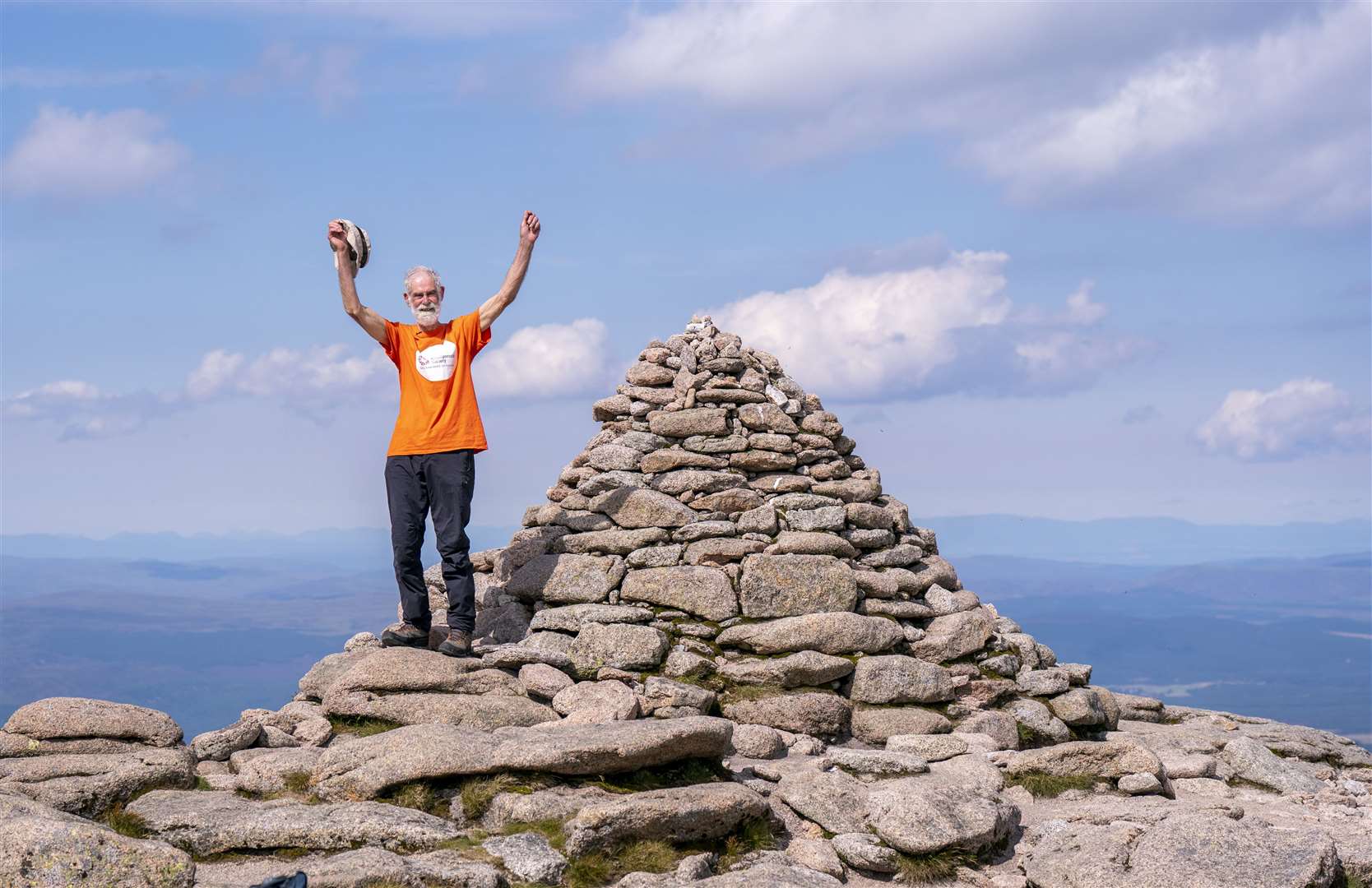 Nick Gardner, who climbed all 282 of Scotland’s Munros aged 82, is also being honoured (Jane Barlow/PA)