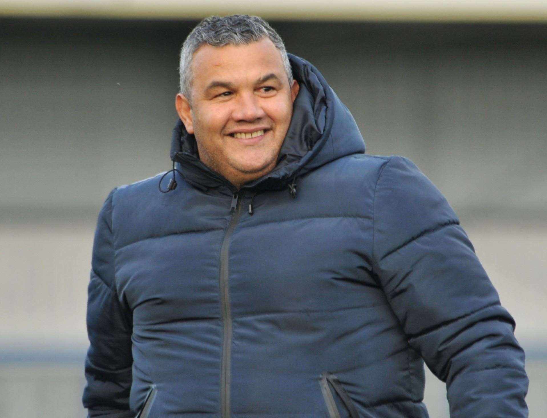 Maidstone United manager Hakan Hayrettin Picture: Steve Terrell