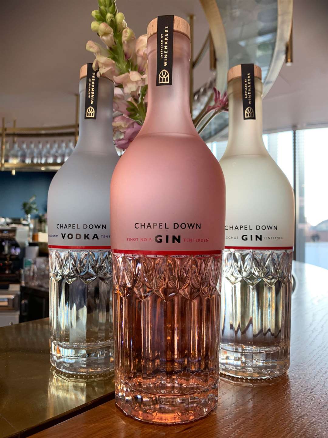 Chapel Down Pinot Noir Gin is one of the company's spirits