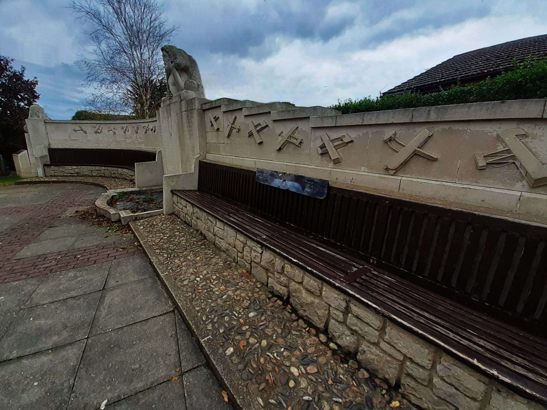 Eastchurch's memorial to British aviation pioneers. Picture: Phil Crowder