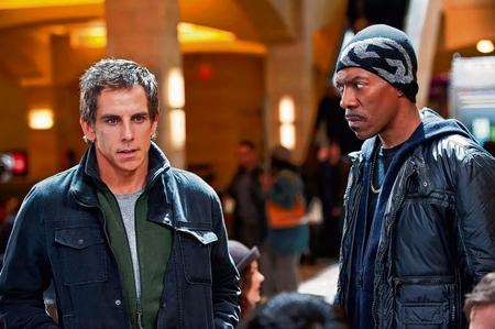 Ben Stiller and Eddie Murphy in Tower Heist.