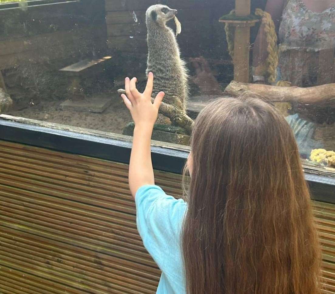 Joules Smith, from Minster, enjoying her trip to Center Parcs. Picture: Smith family