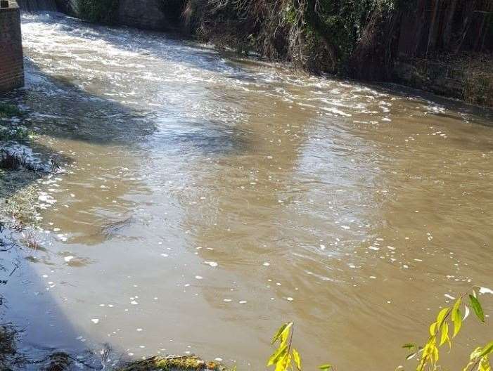 The Stour in Canterbury near the scene of the drama (21473365)