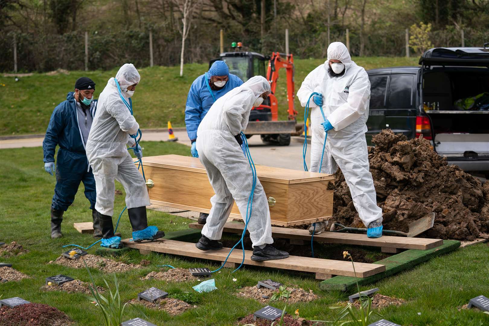 Ismail Mohamed Abdulwahab was buried in the Eternal Gardens Muslim Burial Grounds in Chislehurst (PA)