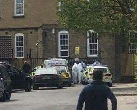 Police in Armoury Drive, Gravesend