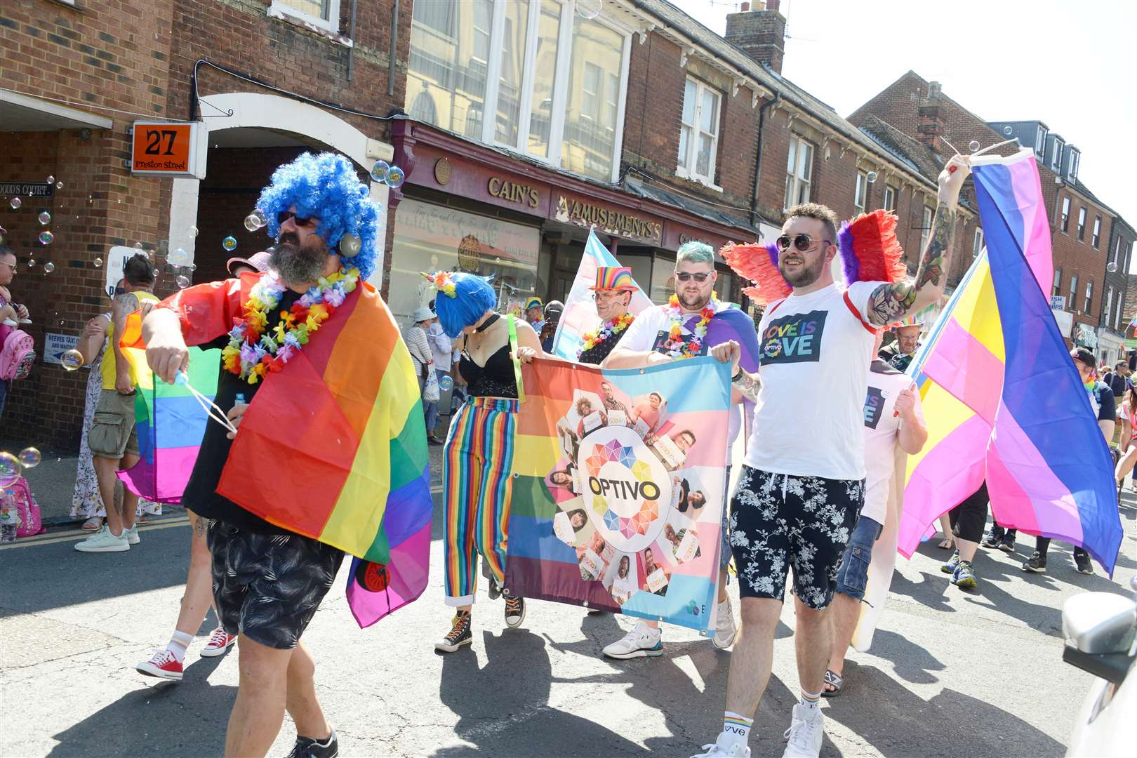 Faversham Pride has taken place every year since 2018. Picture: Paul Amos