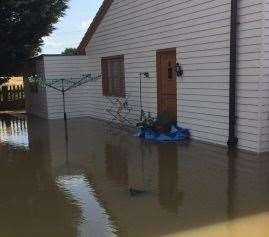 The flood surrounding the granny annex (14898195)