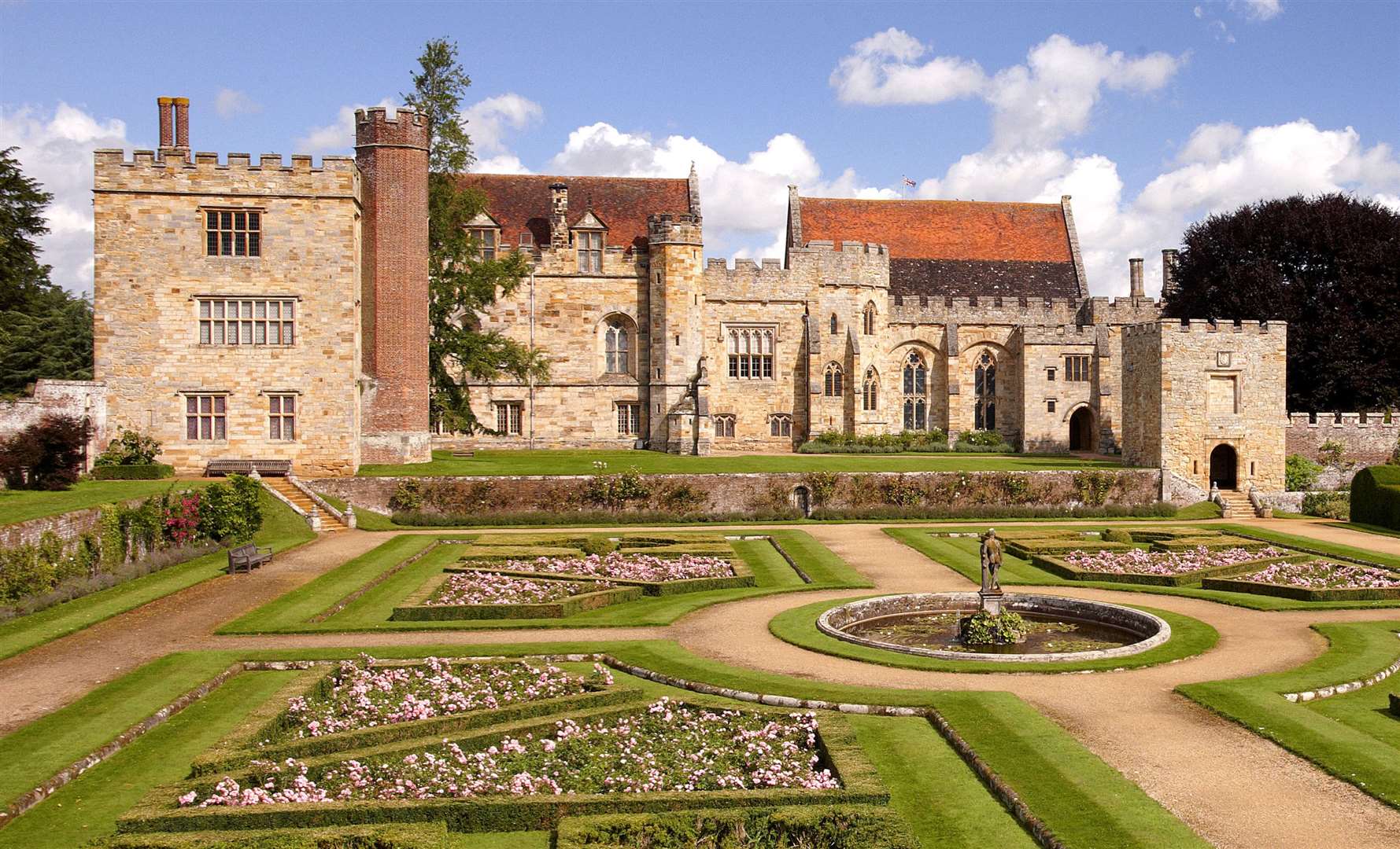 Penshurst Place forms the backdrop for the new drama. Picture: Peter Smith