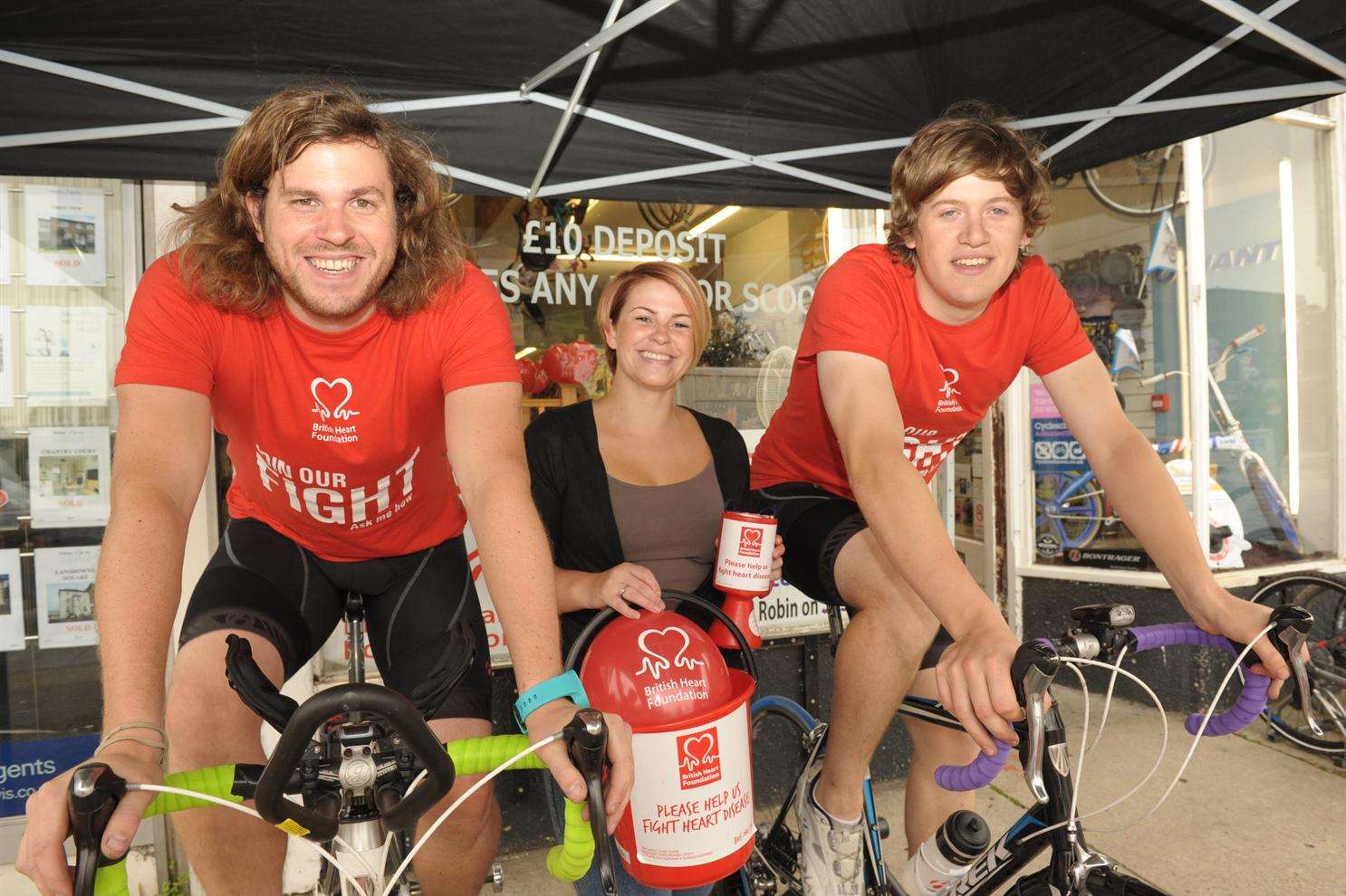 Joe Tickner, Sharni Tickner and Robin Henderson