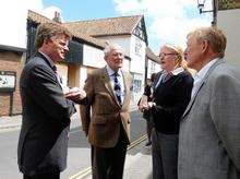 Sandwich flood defences