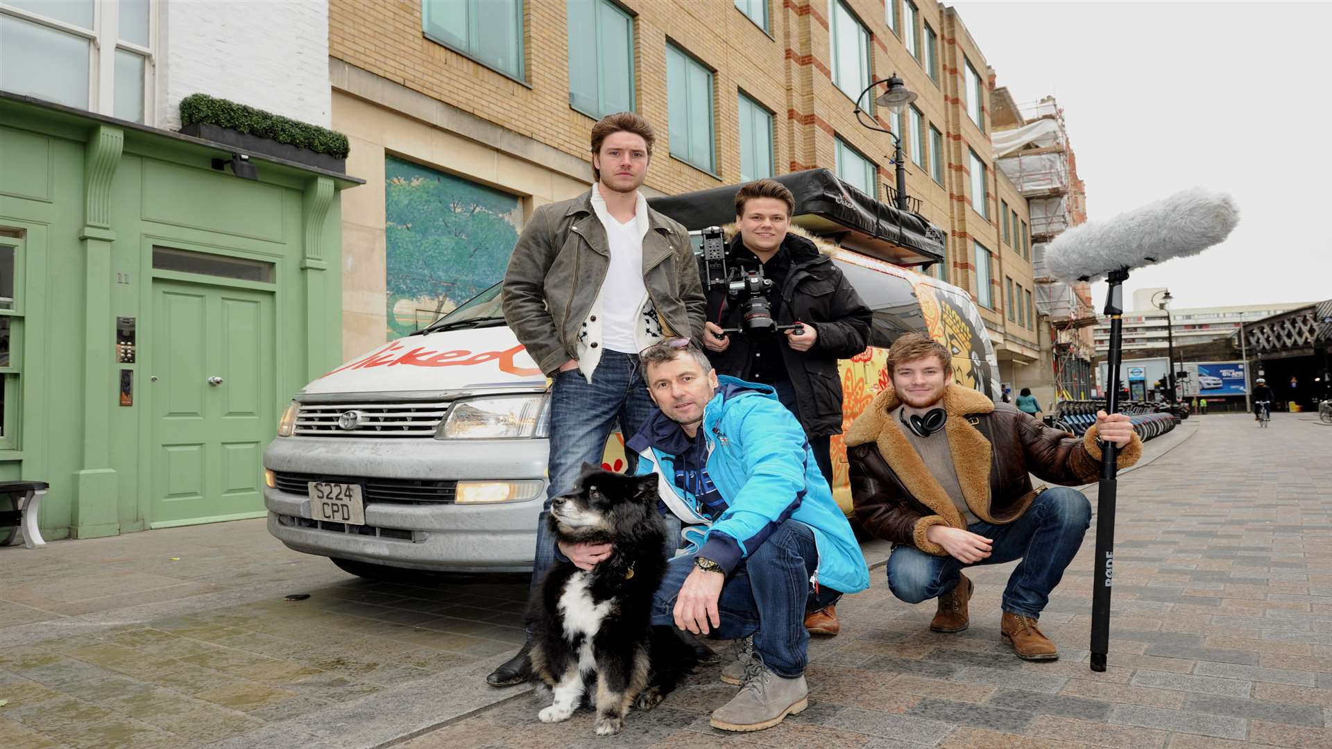 Osa with James Gore, Isaac Allen, owner Mark Jeffreys and Michael Mowbray. Picture: Peter Luckhurst.