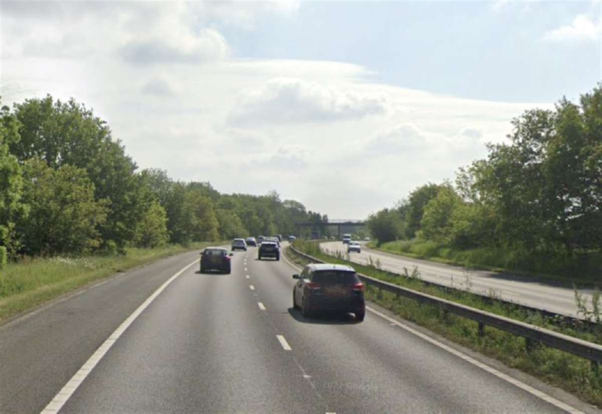 M2 closed between Sittingbourne and Faversham as overnight