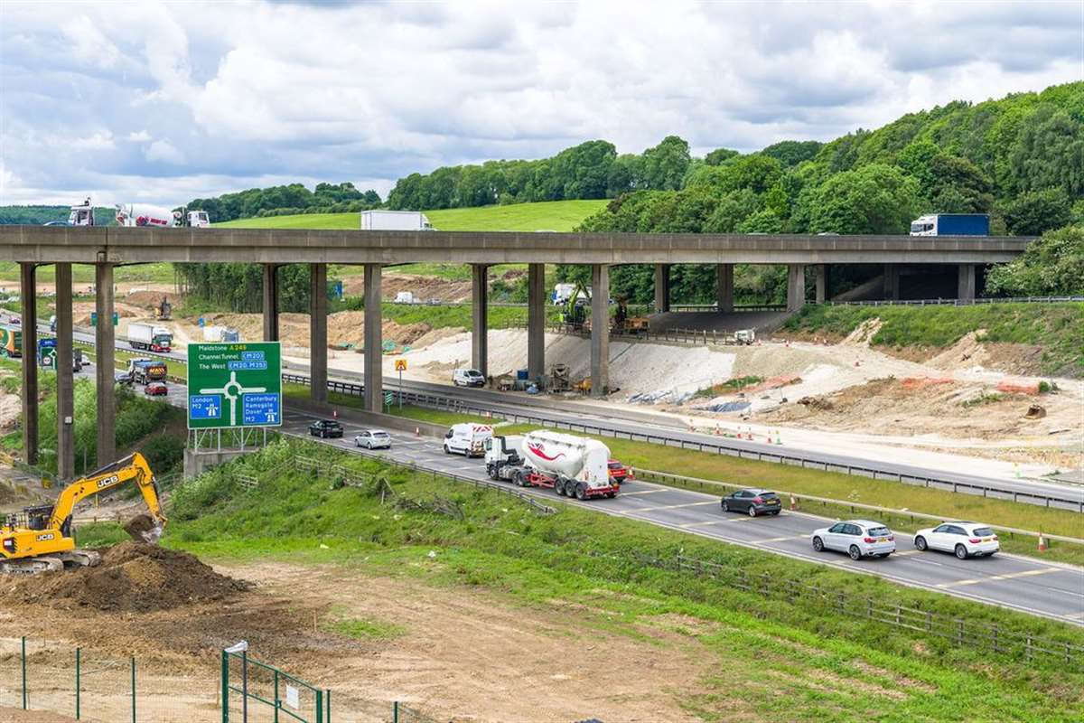 M2 slip road and A249 scheduled for further closers as Stockbury