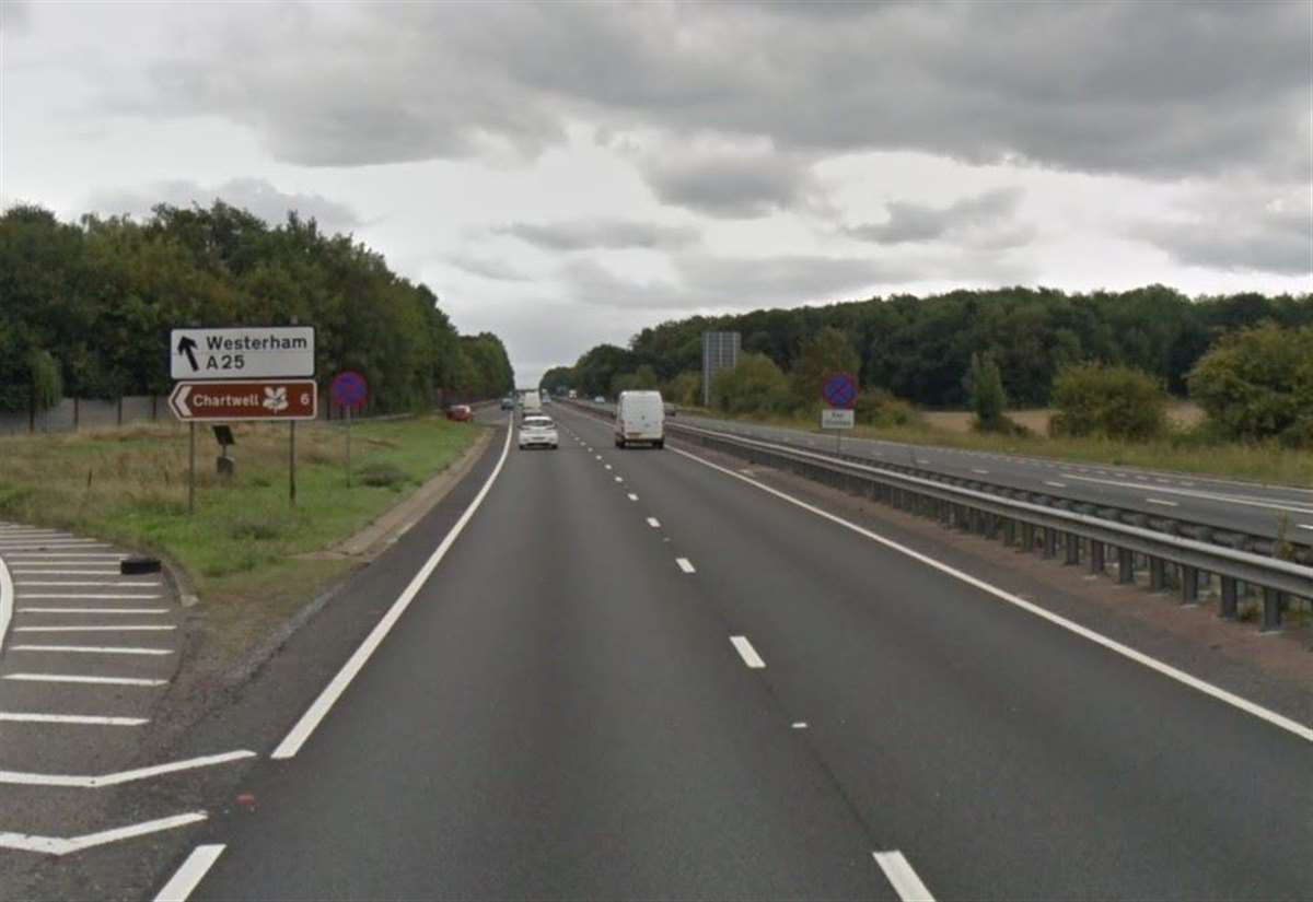 Three car accident lead to queuing traffic on the A21 near Sevenoaks