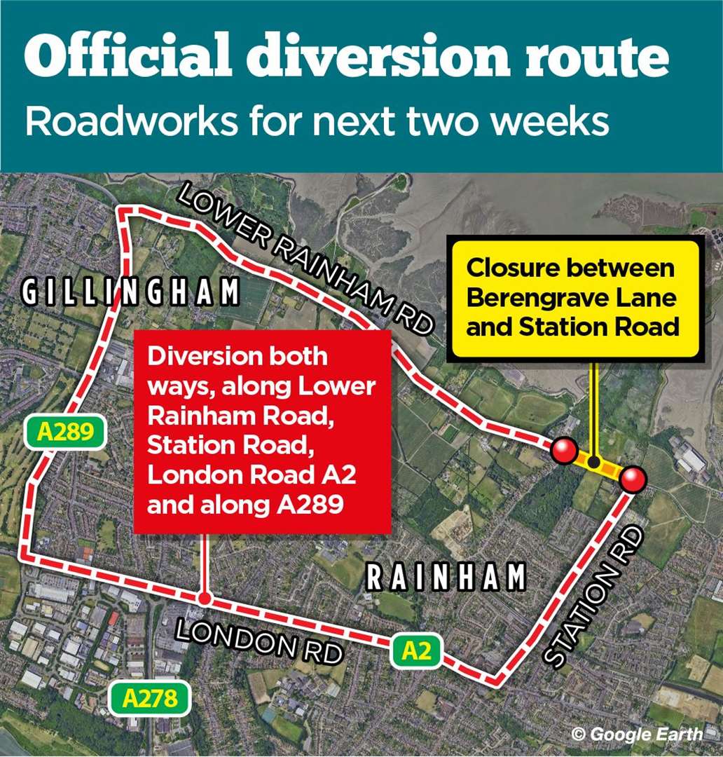 Rainham residents claim roadworks and closures of Lower Rainham