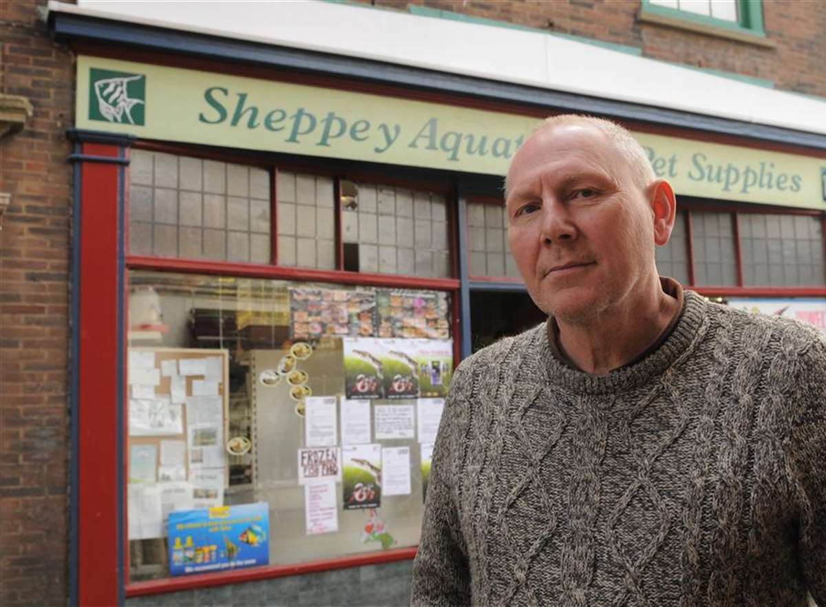 Owner of Sheppey Aquatics and Pet Supplies in Sheerness Paul