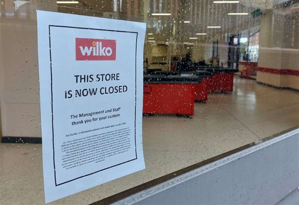 Wilko confirms dates of closures of Dartford Ramsgate Strood