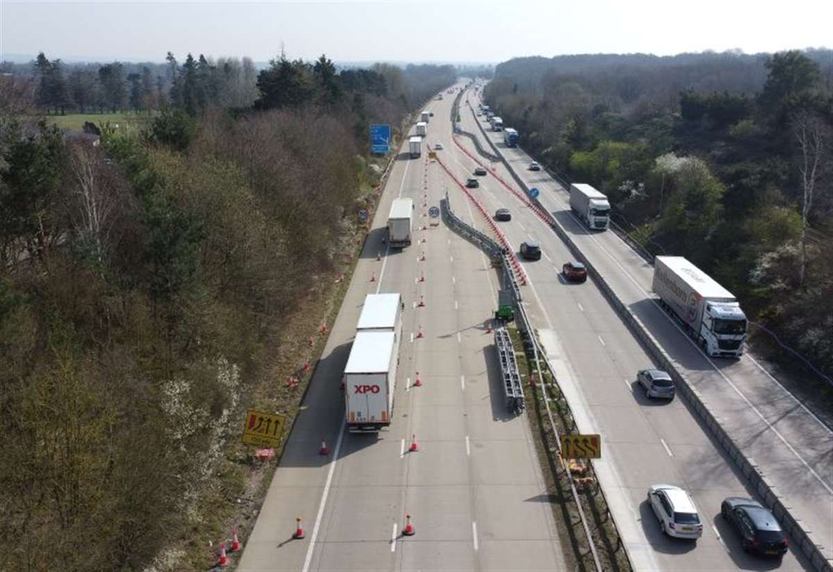 Brock Zero deployed on M20 as freight queues mount between Ashford