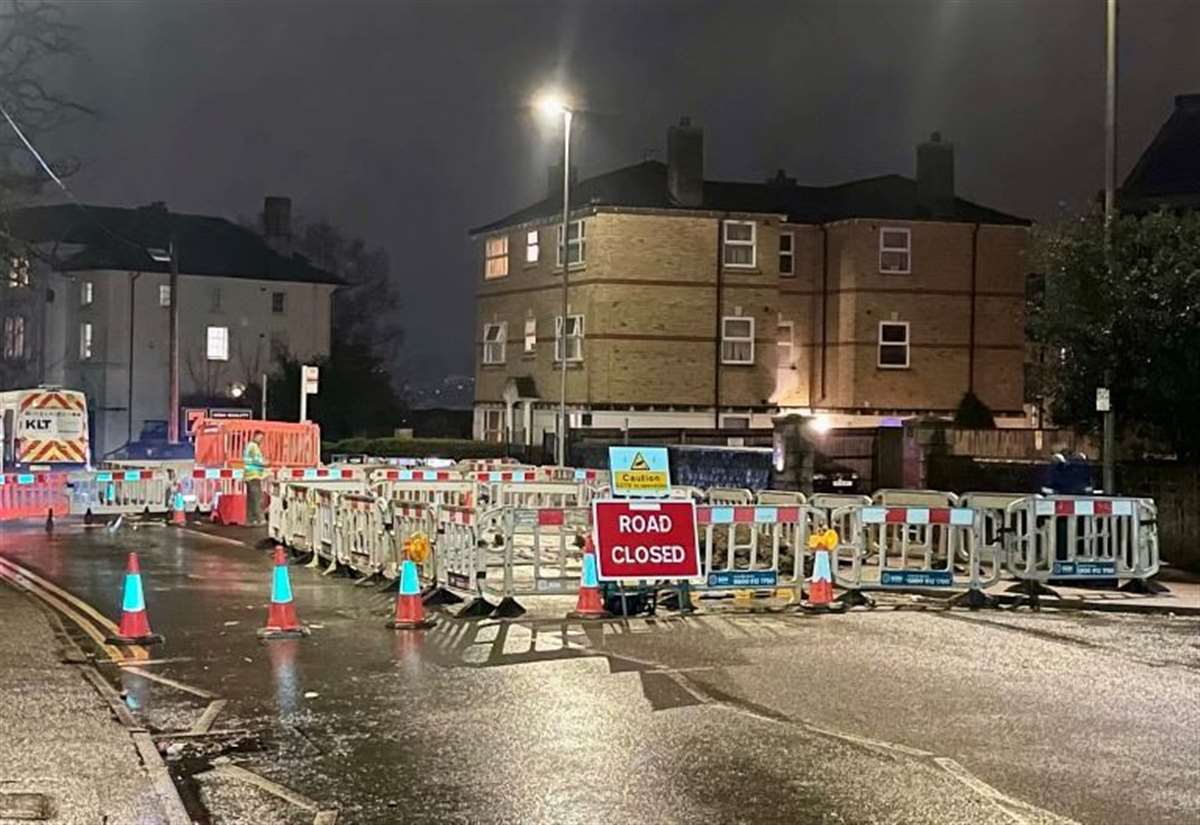 Tonbridge Road in Maidstone to partially reopen after two weeks of