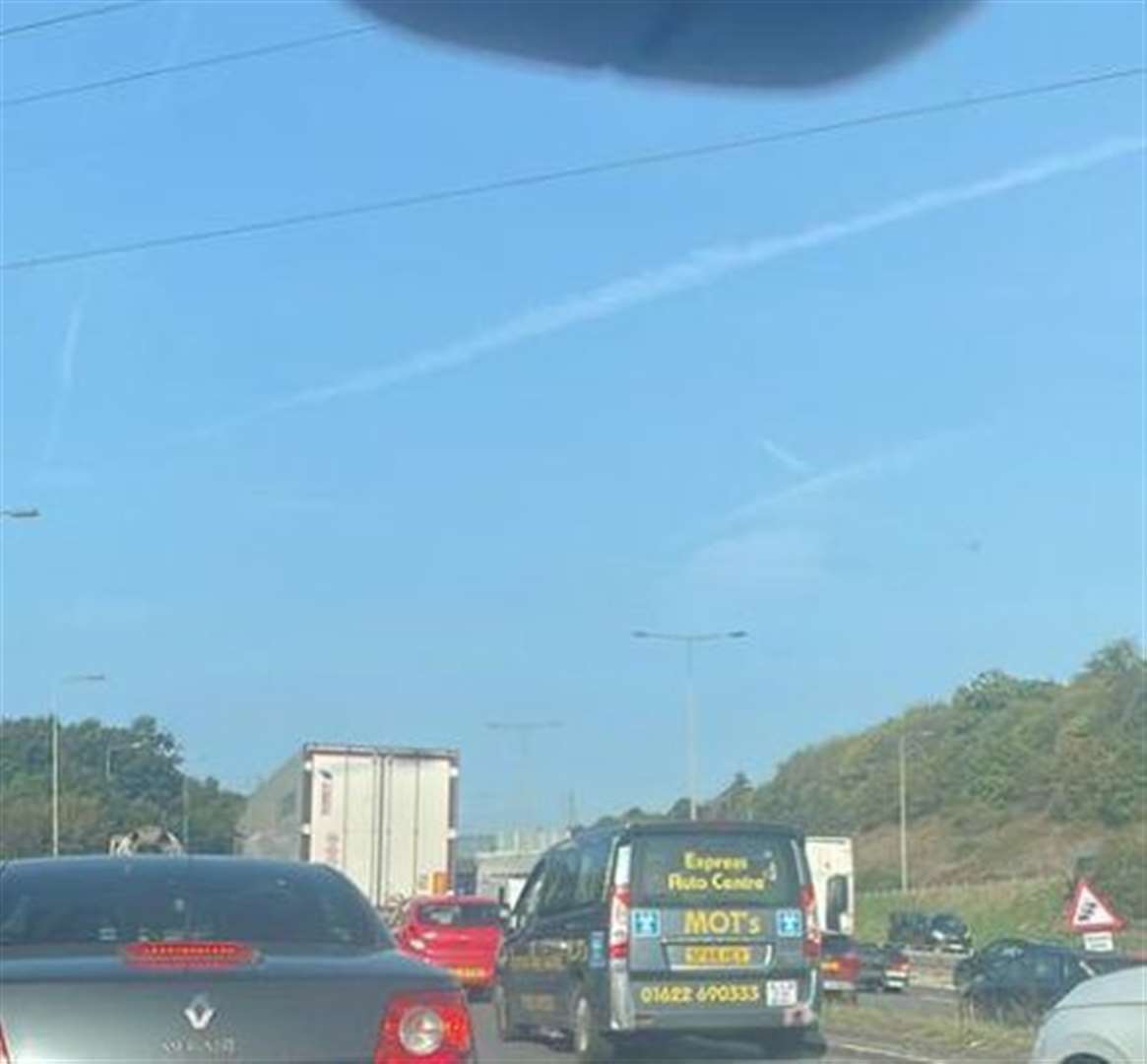 Travel misery as M20 shuts between Junction five and six